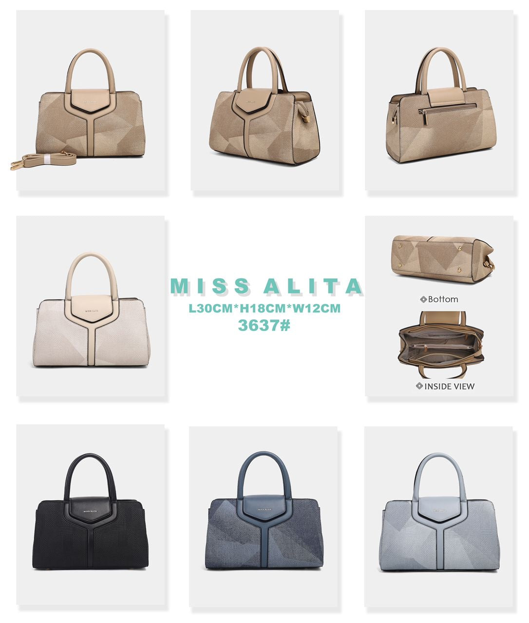 Lot de 10 sacs MISS alita