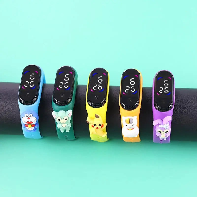 Lot de 100 montre pour enfants led numérique