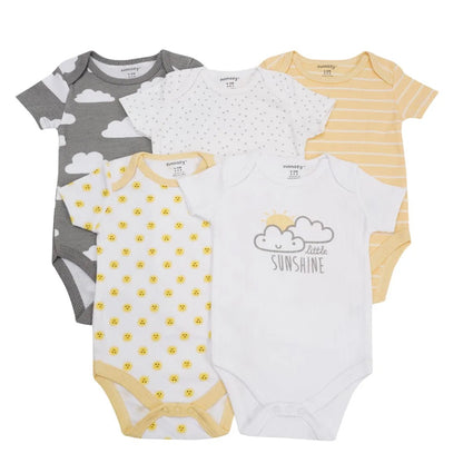 Lot de 250 barboteuses bébé mix modèle coton