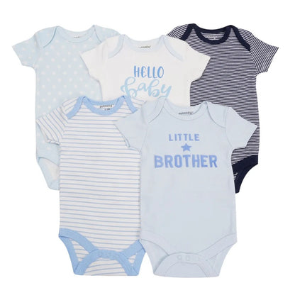 Lot de 250 barboteuses bébé mix modèle coton