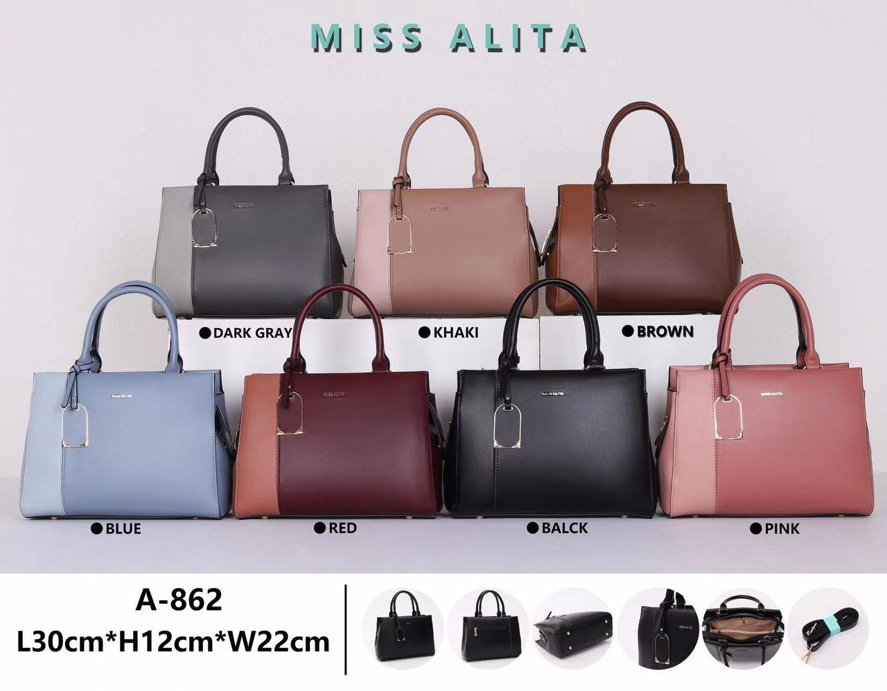 Lot de 10 sacs MISS alita