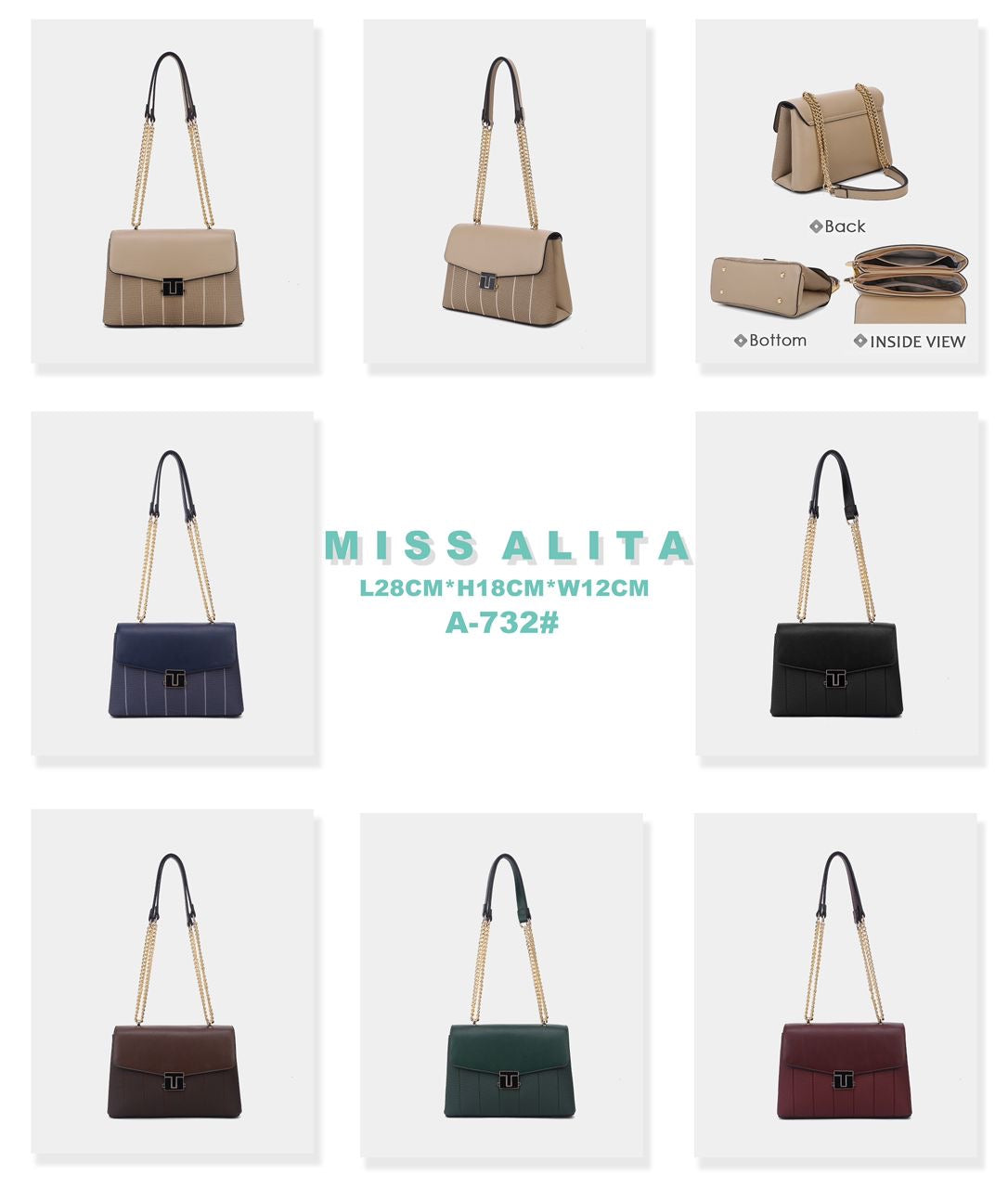 Lot de 10 sacs MISS alita